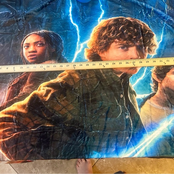 Percy Jackson & Olympians Bedding Super Soft Touch Throw 40" 50"; New - Picture 3 of 4